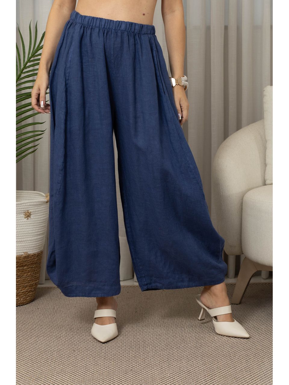 CALÇA GEOVANA CJ JEANS ESCURO 