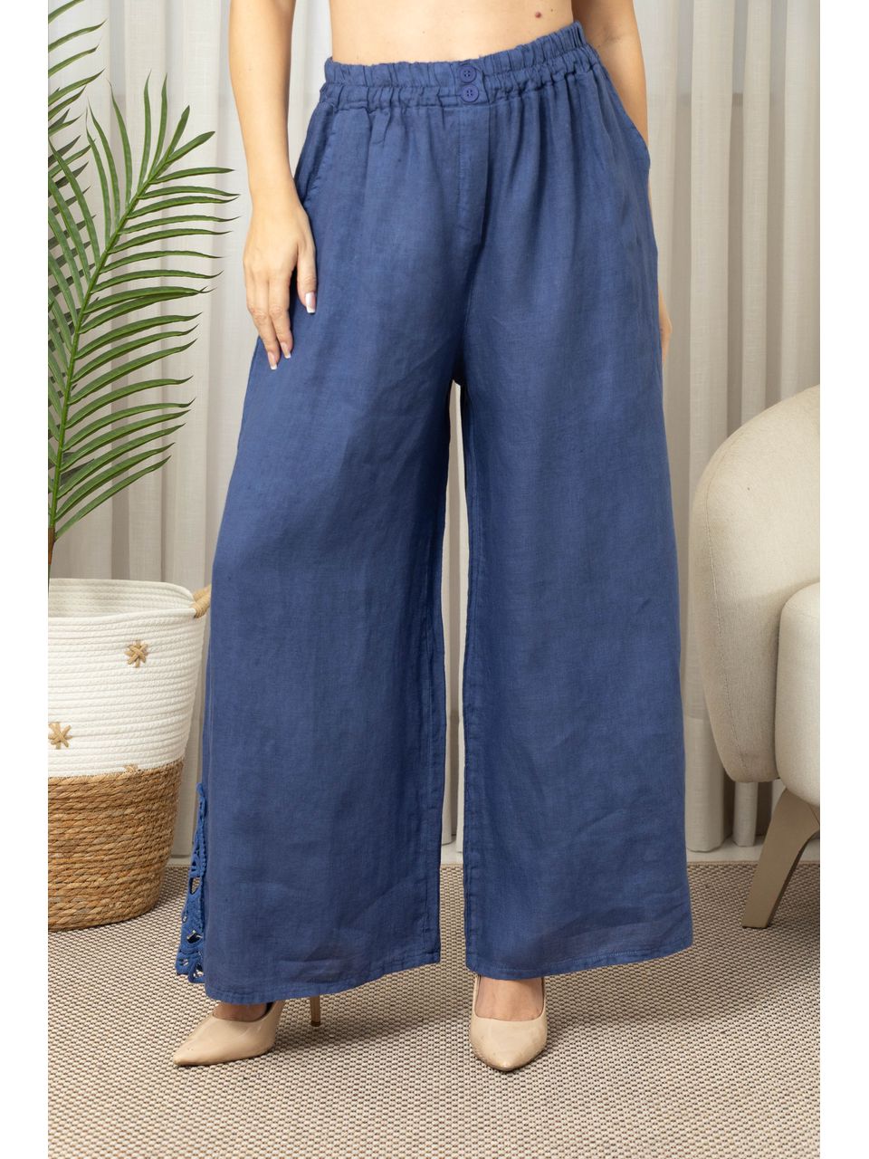 CALÇA SOL CJ JEANS ESCURO 