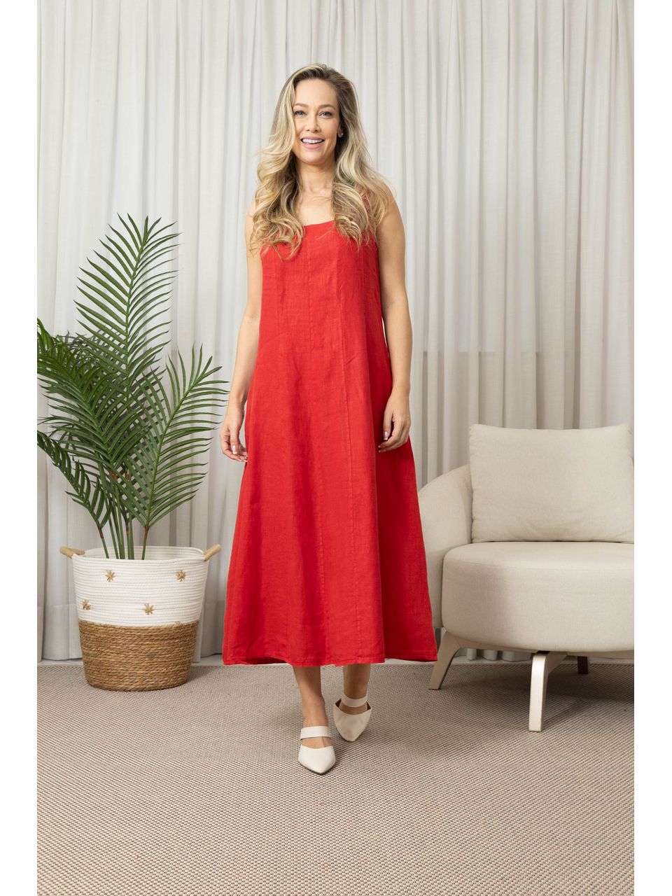 VESTIDO UDINE VERMELHO