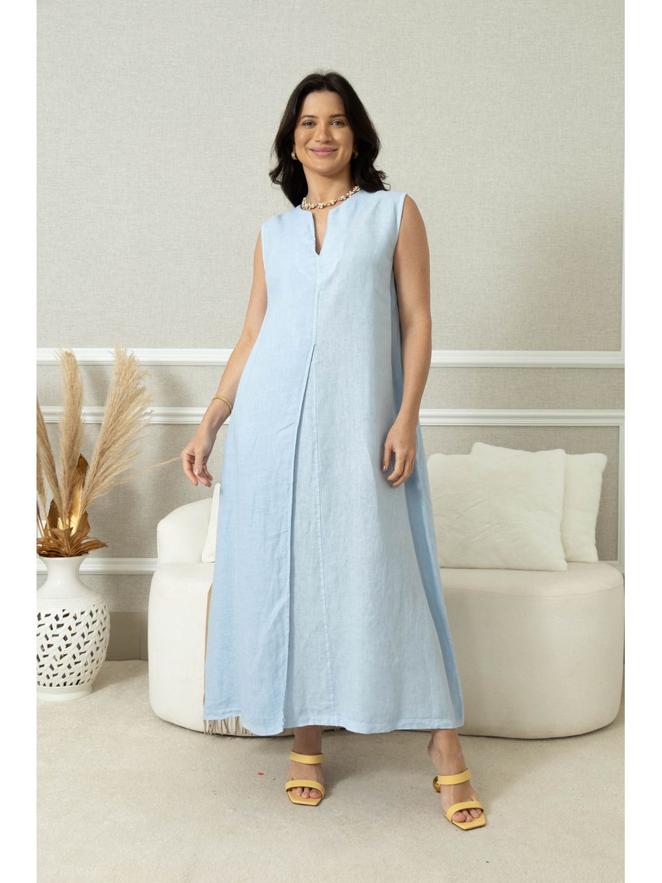 VESTIDO CAPITÓLIO AZUL BEBE