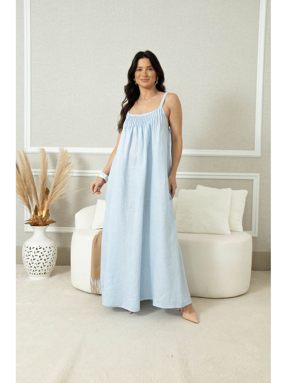 VESTIDO LUZIA AZUL BEBE