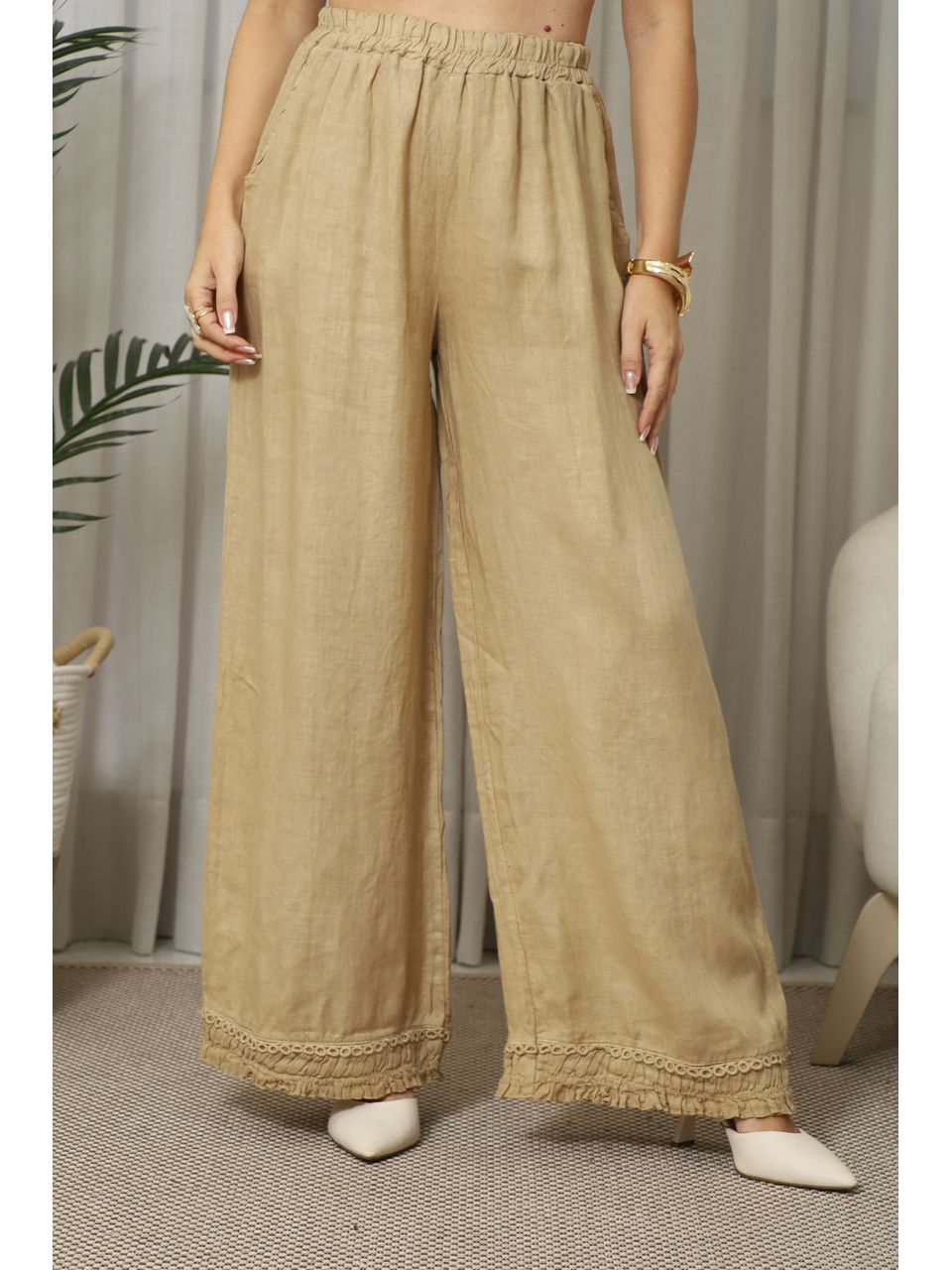 CALÇA DIVINA CJ CARAMELO