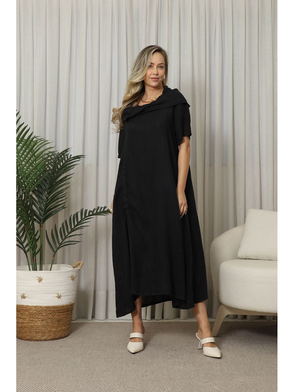 VESTIDO MERCY PRETO