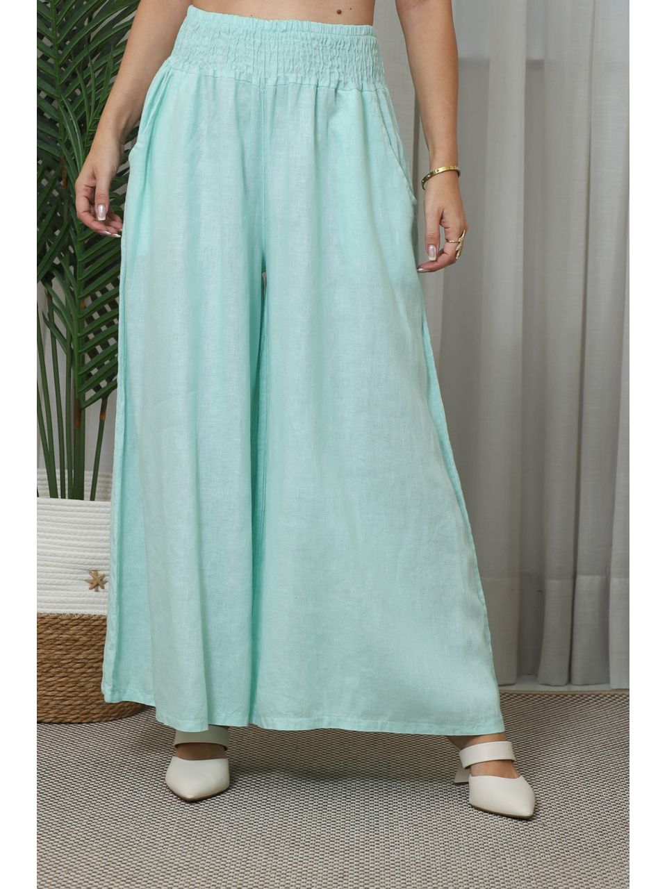 CALÇA DUDA VERDE AGUA