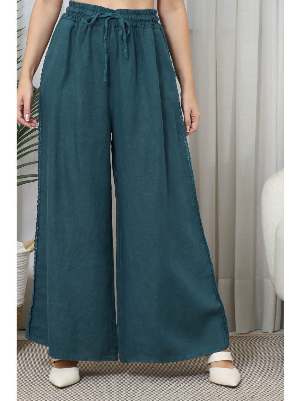 CALÇA LICA CJ VERDE PETROLIO