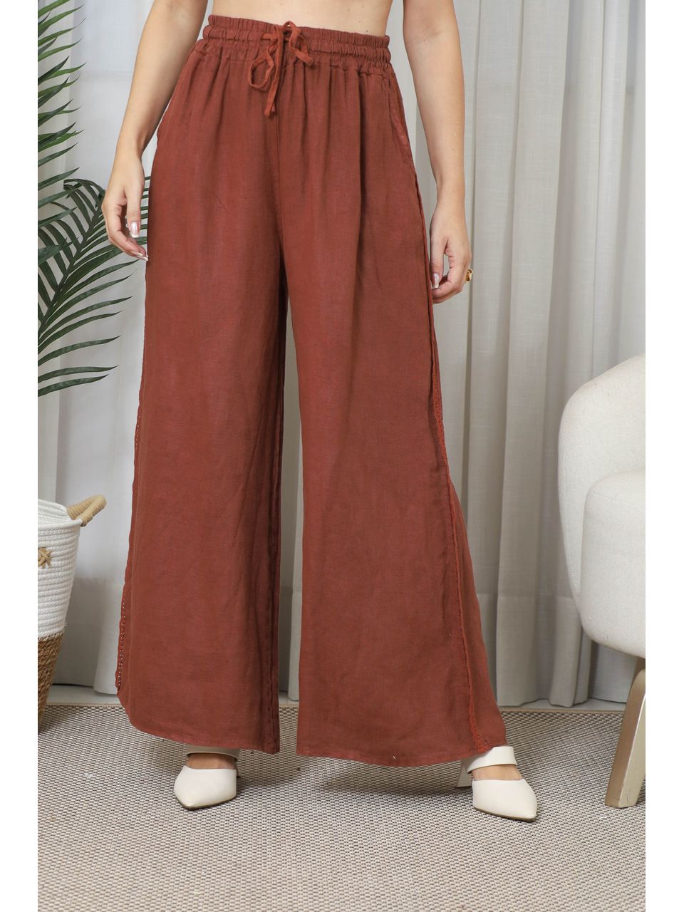 CALÇA LICA CJ MARROM