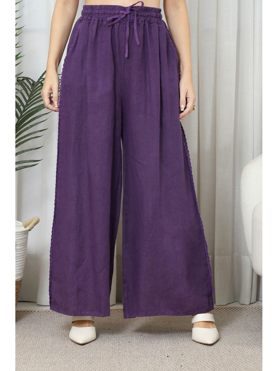 CALÇA LICA CJ BERINJELA