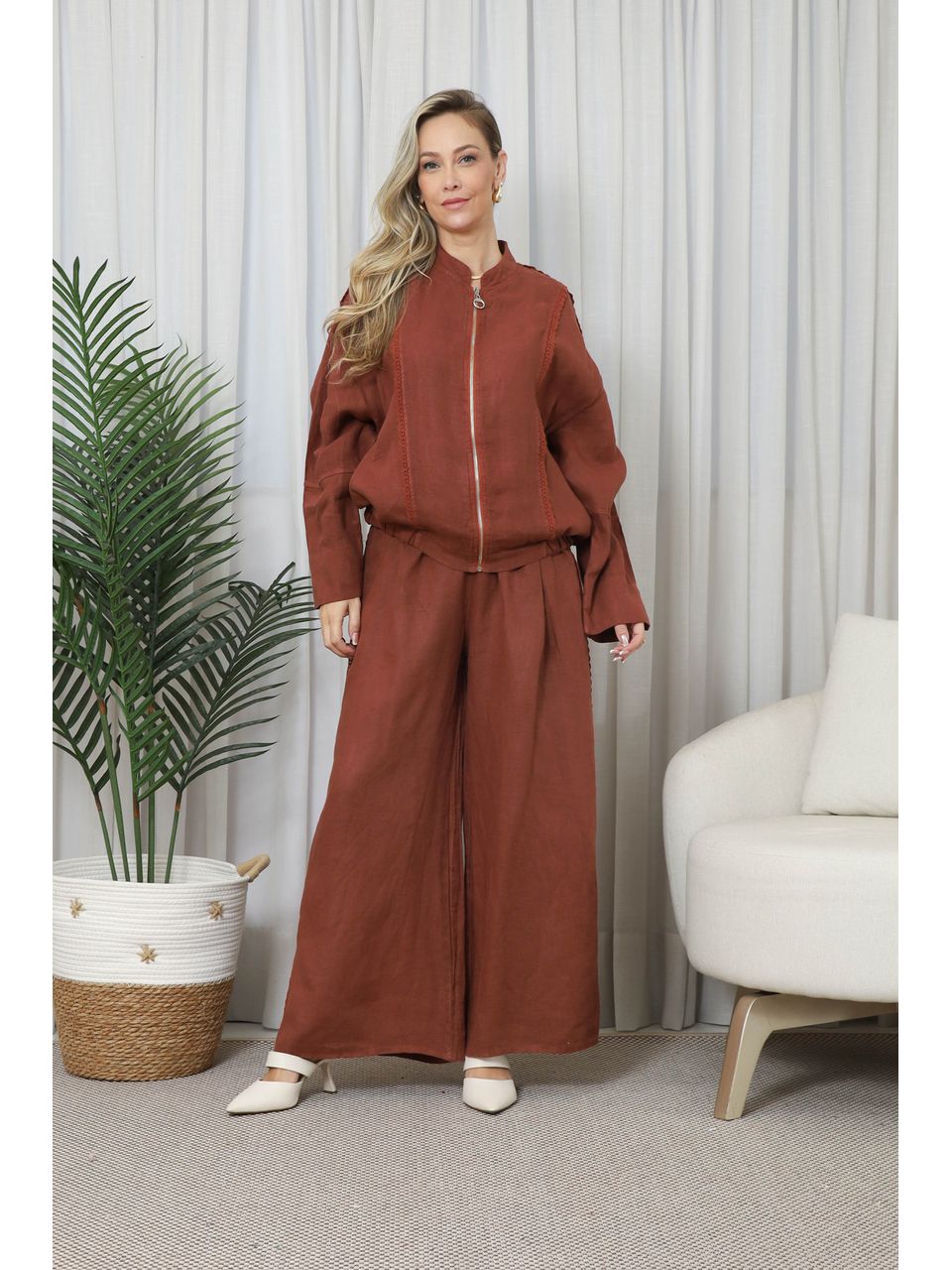 JAQUETA LICA CJ MARROM