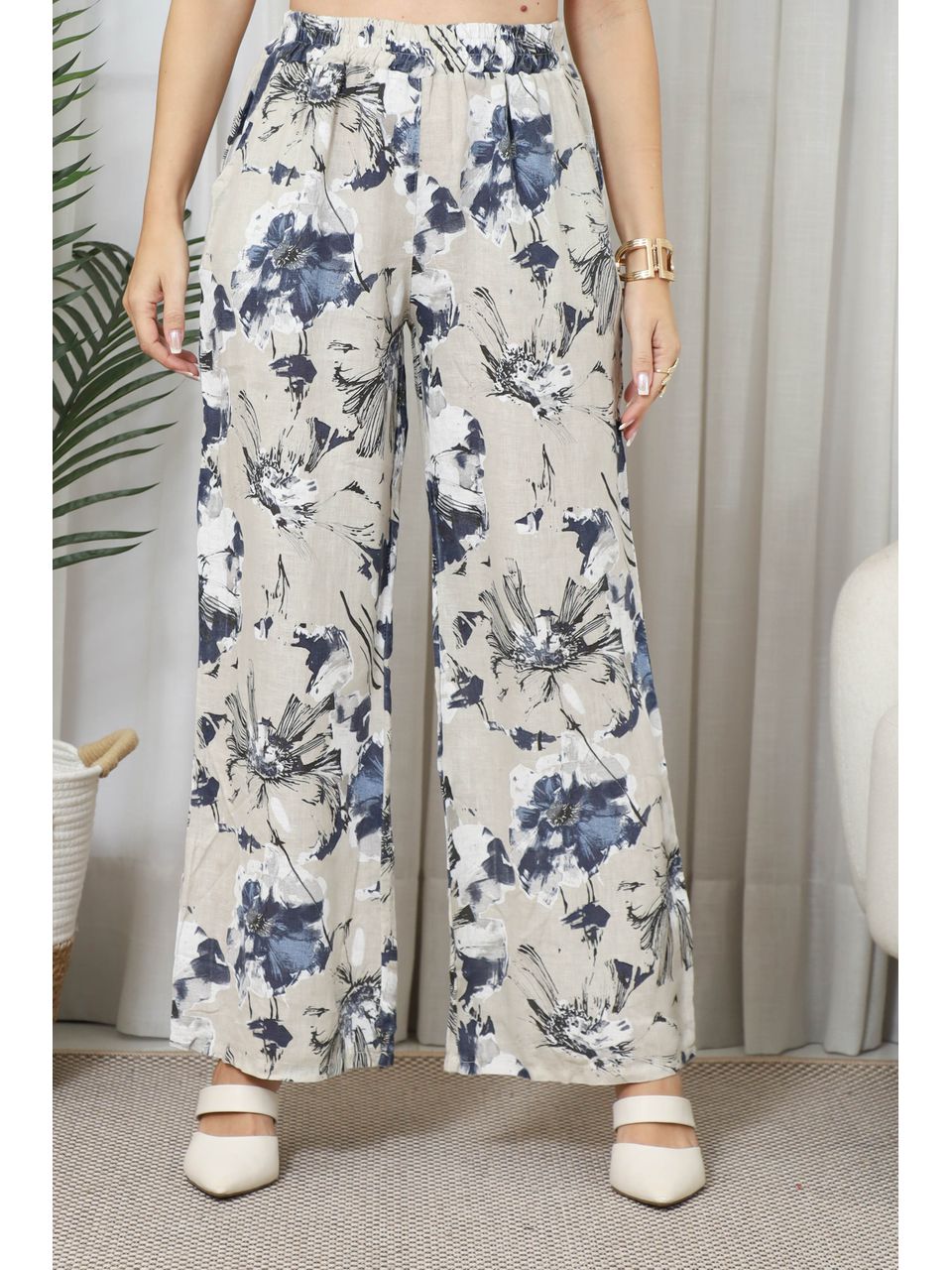 CALÇA SABRINA CJ BEGE