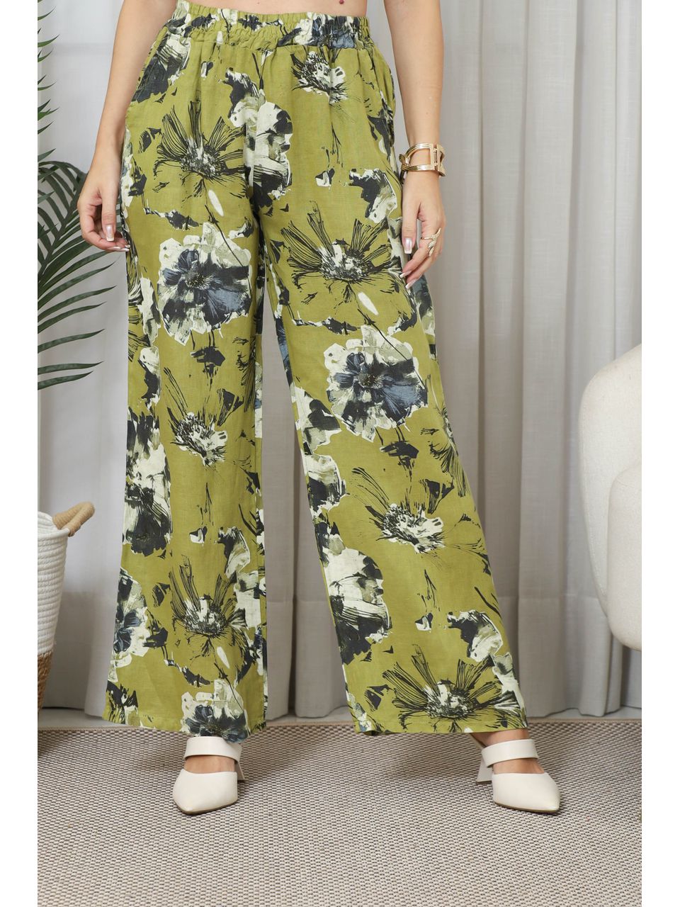 CALÇA SABRINA CJ PISTACHE