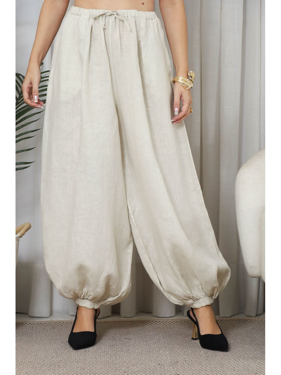 CALÇA VELMA CJ BEGE