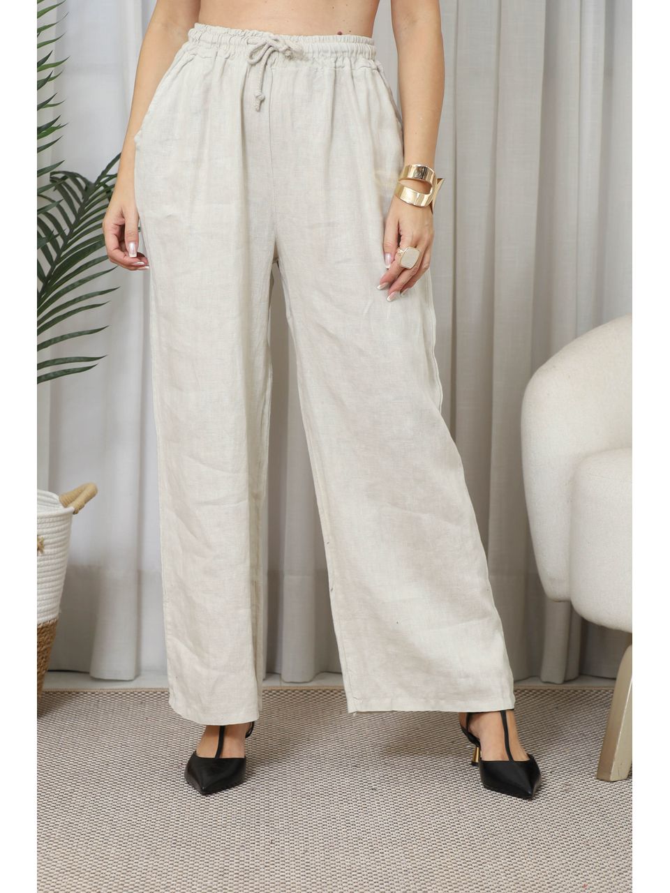 CALÇA VIVACE CJ BEGE