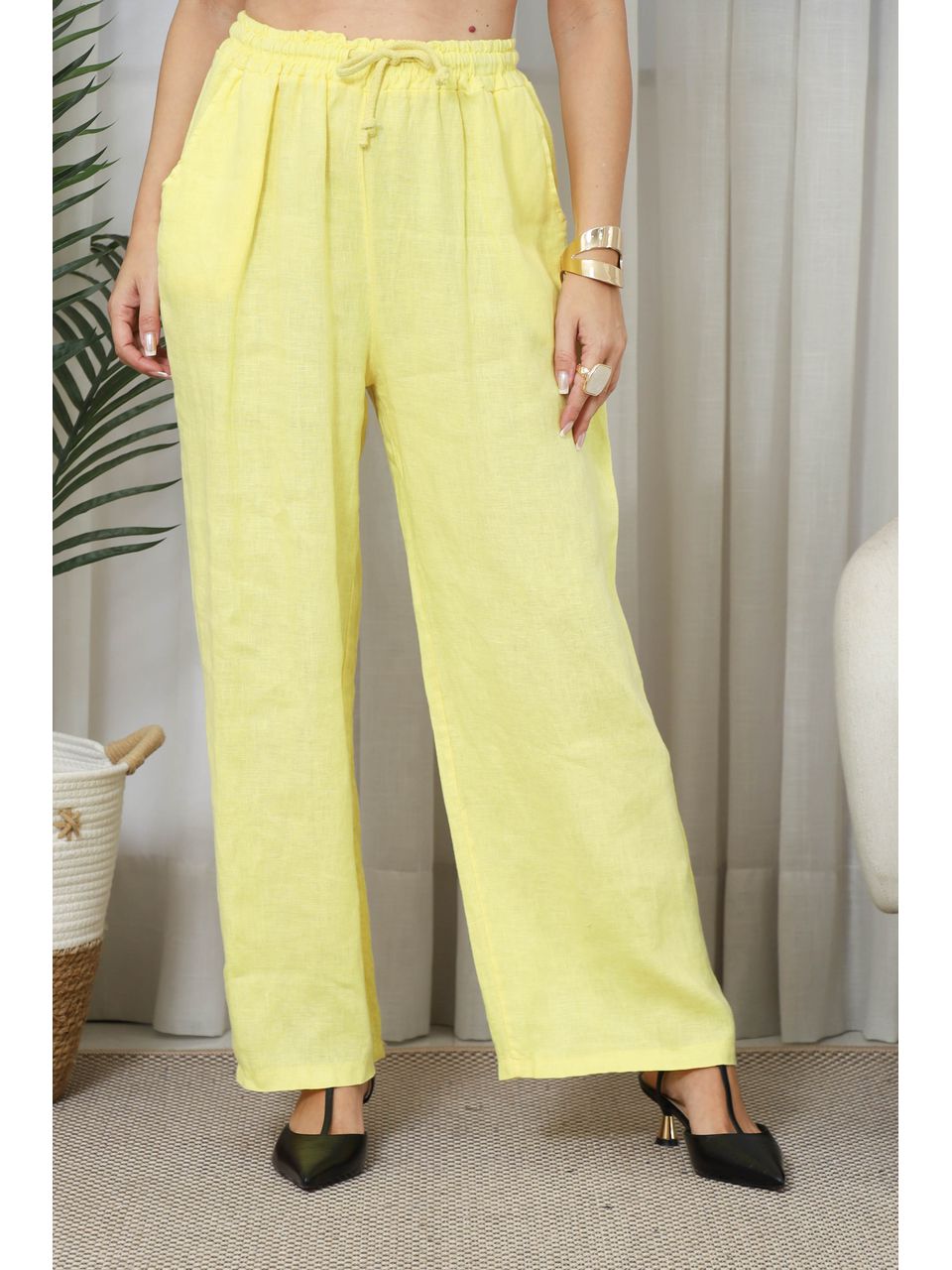 CALÇA VIVACE CJ AMARELO