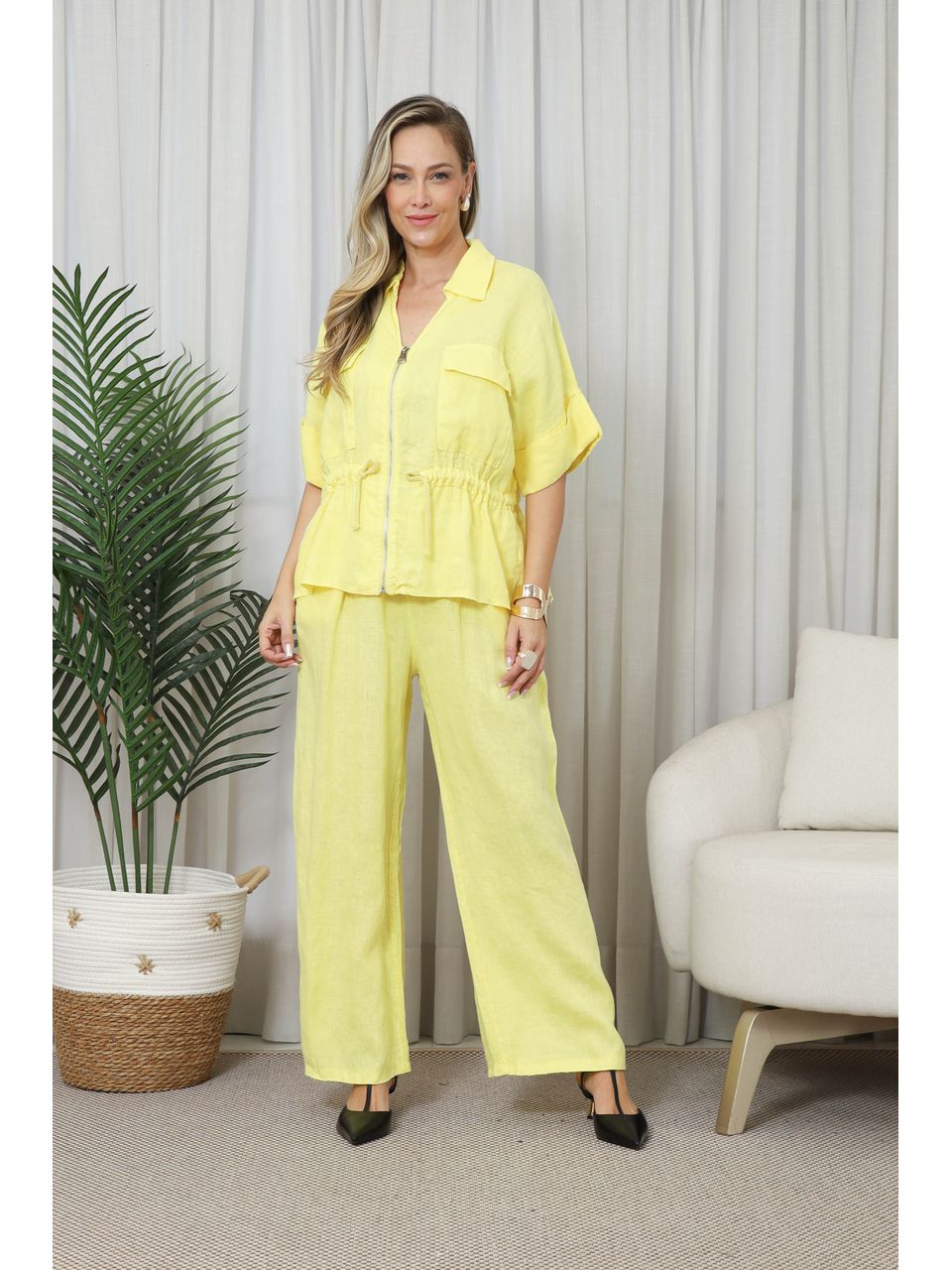 PARKA VIVACE CJ AMARELO