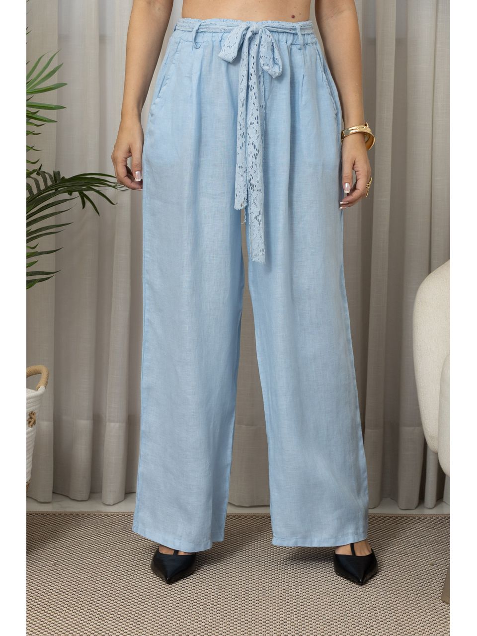 CALÇA AMABILE CJ AZUL BEBE