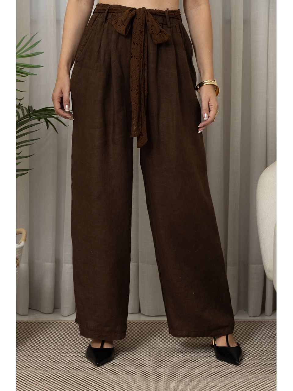 CALÇA AMABILE CJ CHOCOLATE