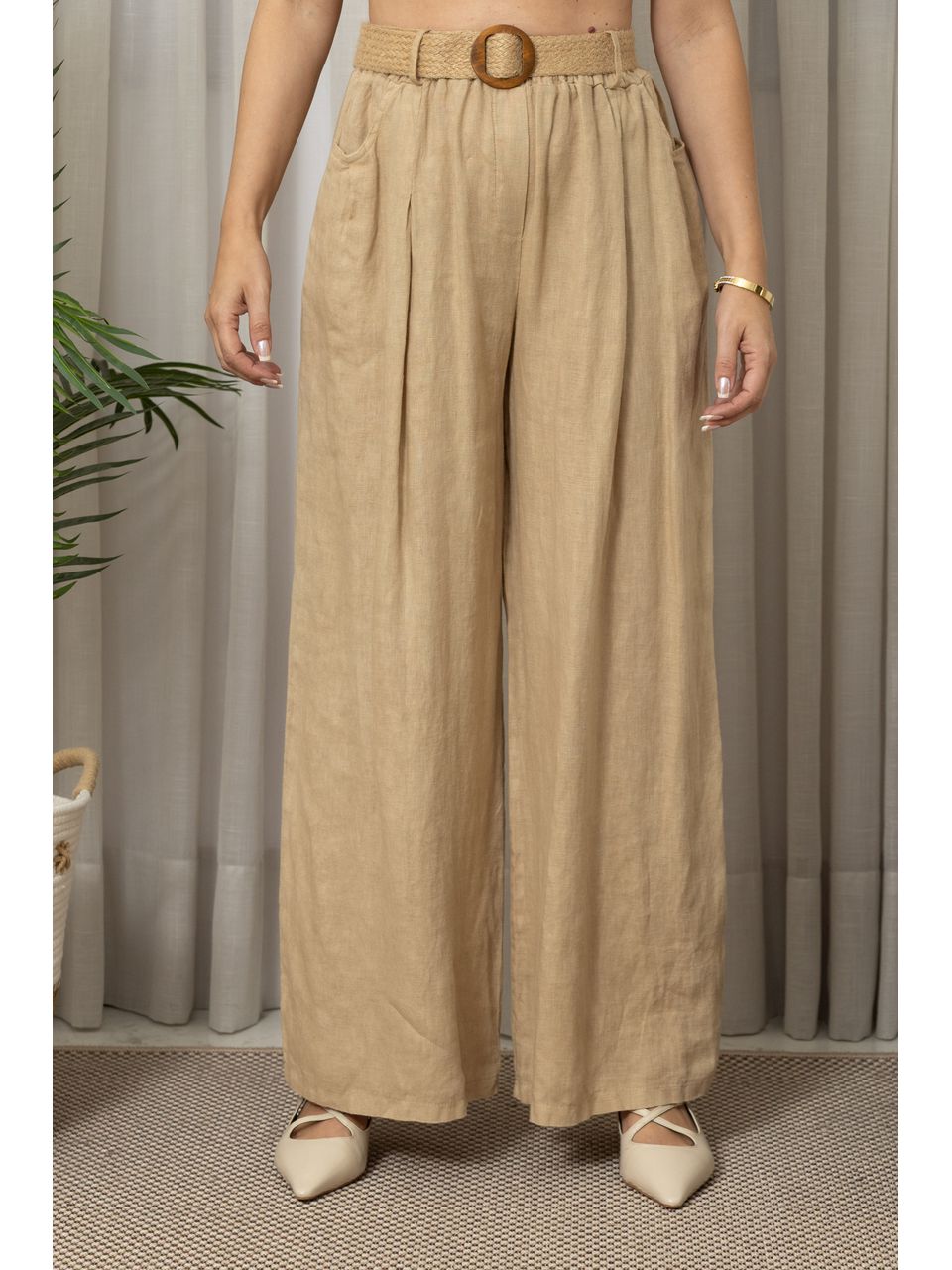 CALÇA MAJESTADE CJ CARAMELO