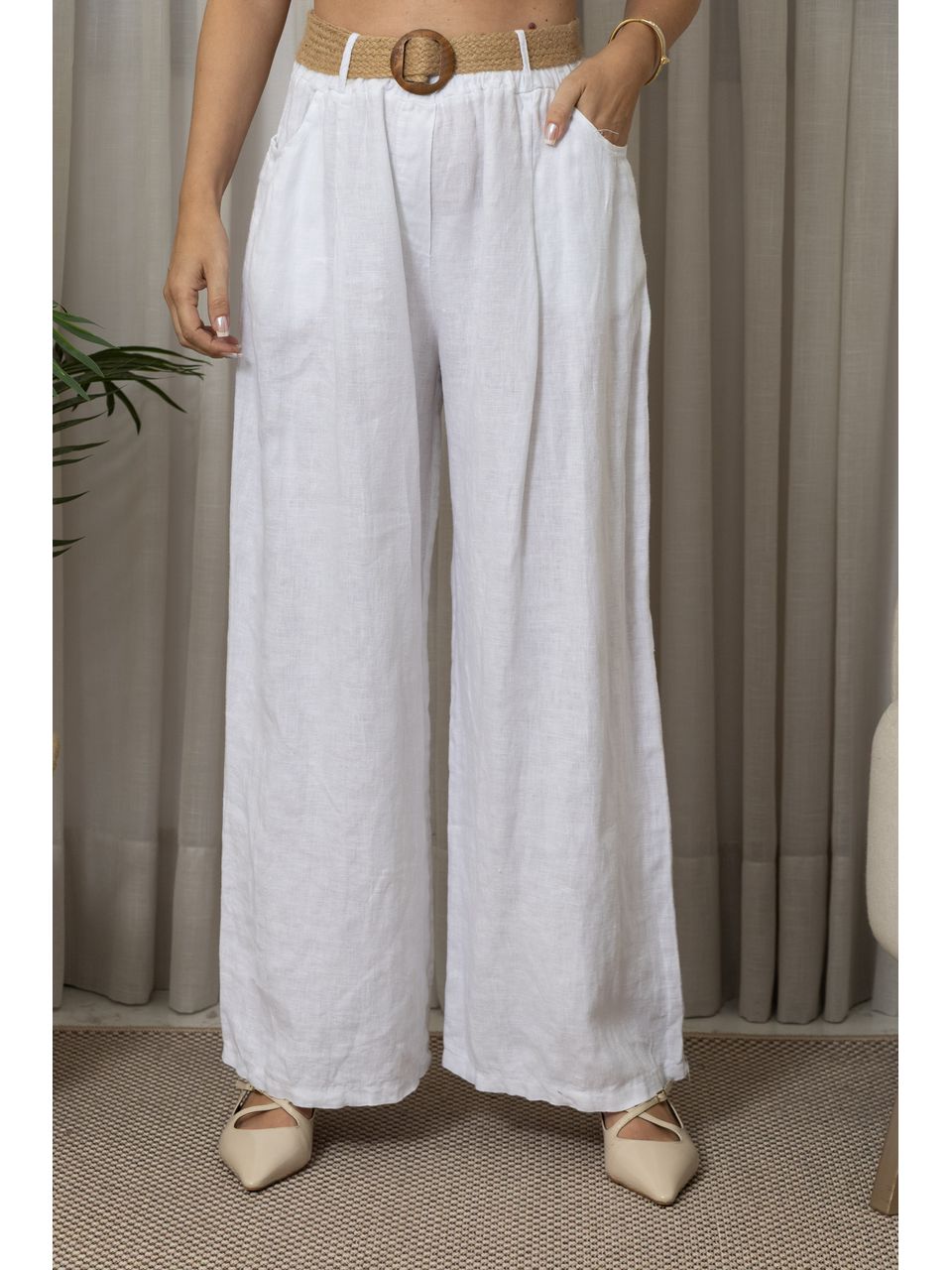 CALÇA MAJESTADE CJ BRANCO