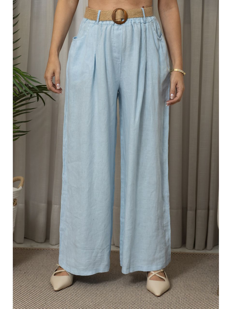 CALÇA MAJESTADE CJ AZUL BEBE