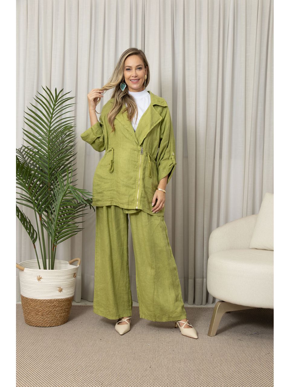 PARKA MAJESTADE CJ PISTACHE