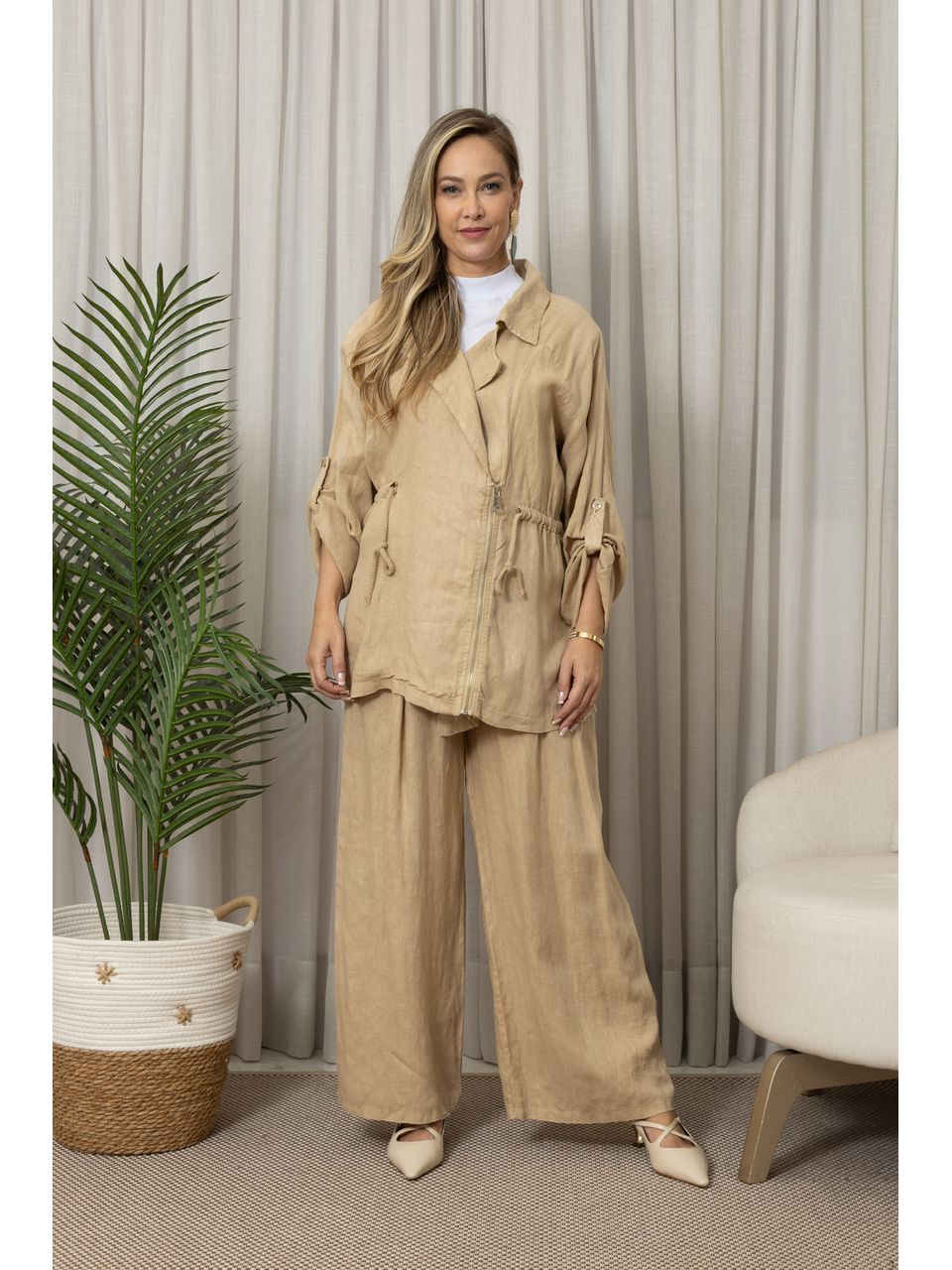 PARKA MAJESTADE CJ CARAMELO