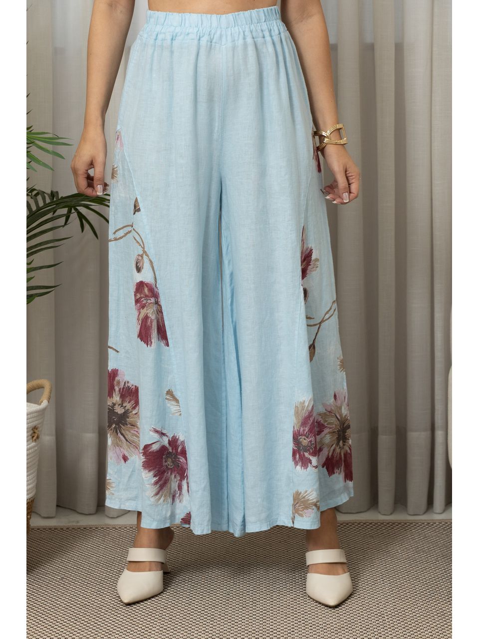 CALÇA NOEMI CJ AZUL BEBE