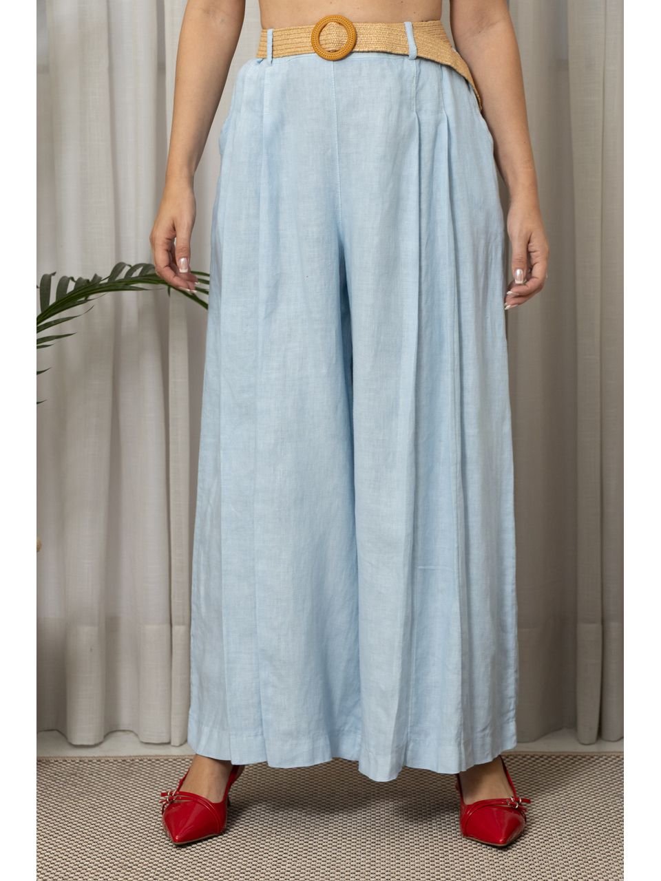 CALÇA JASMIN AZUL BEBE