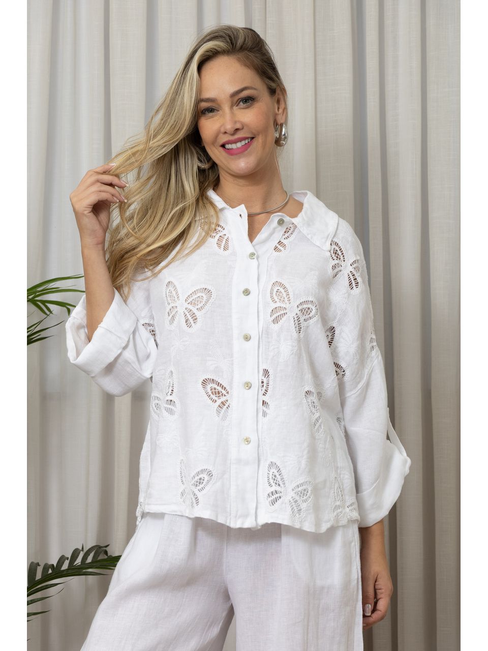 CAMISA LYCA BRANCO