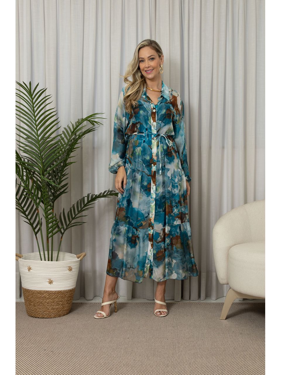 CHEMISE MEIRE PETROLEO