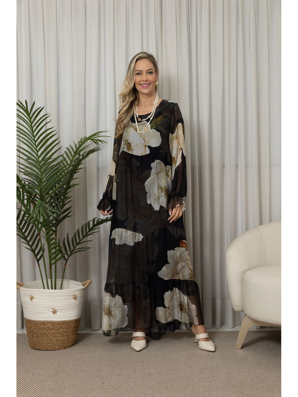 VESTIDO BETANIA PRETO