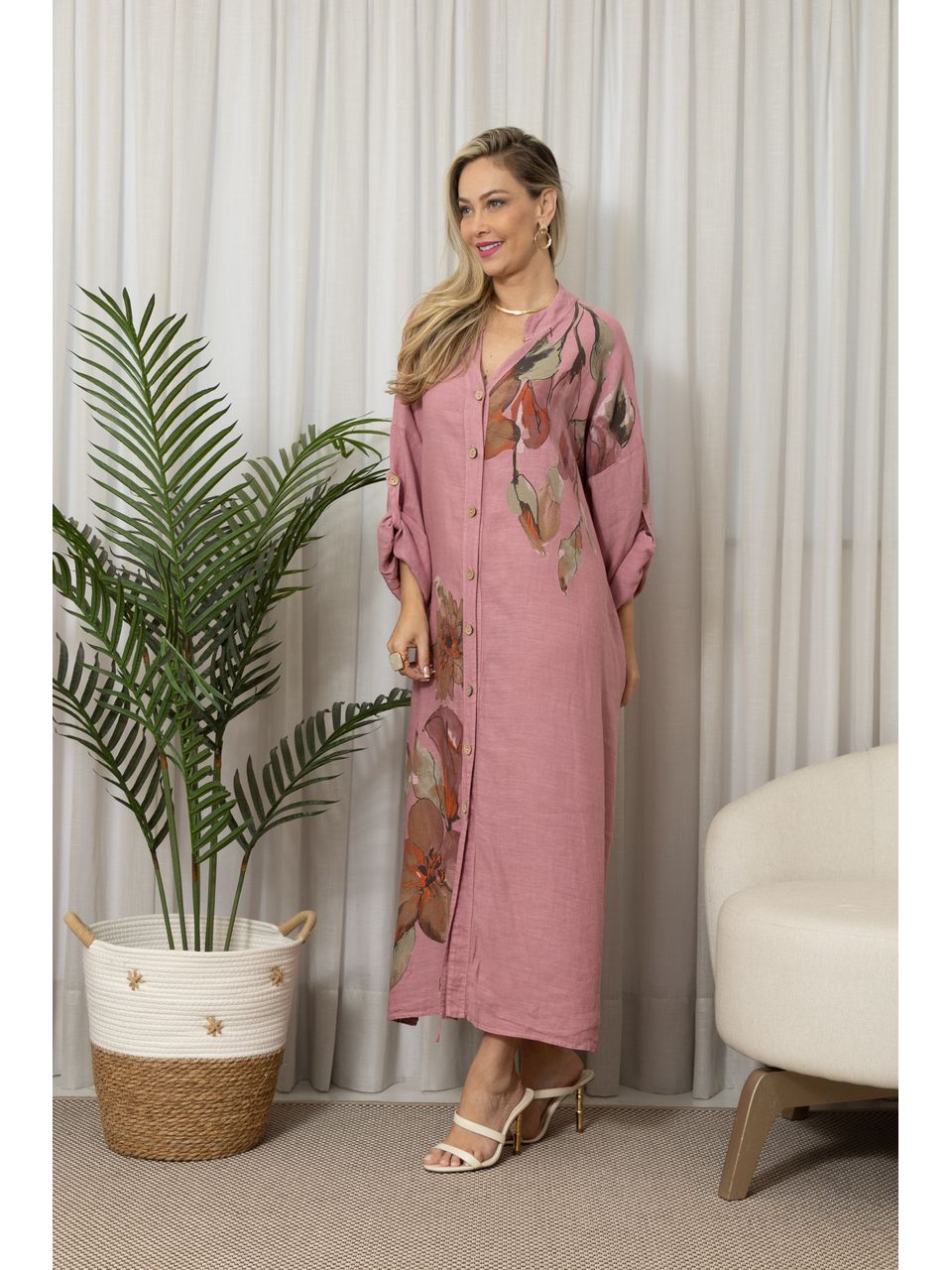 CHEMISE VALERY MAGENTA