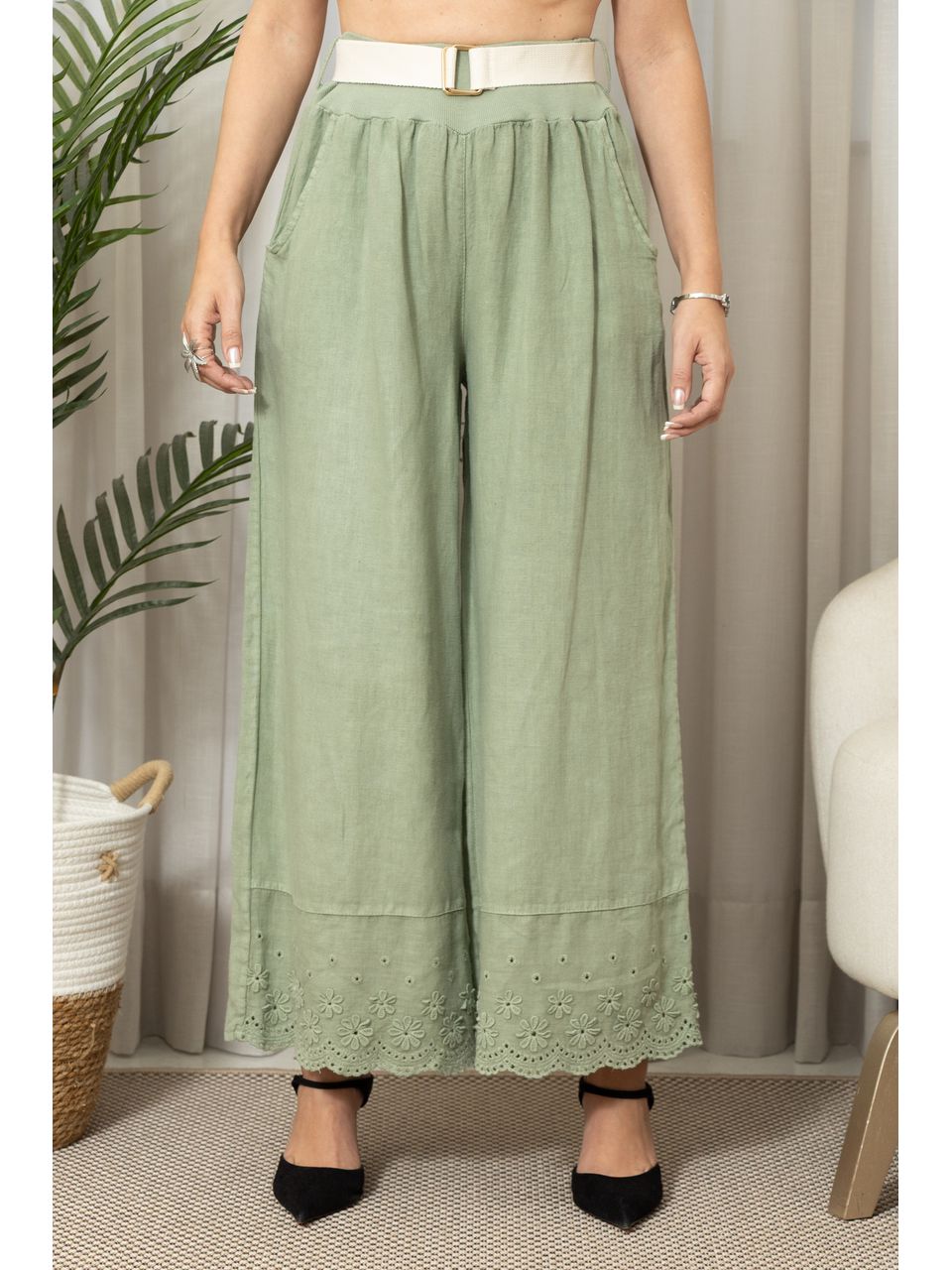 CALÇA BRENDA CJ MENTA