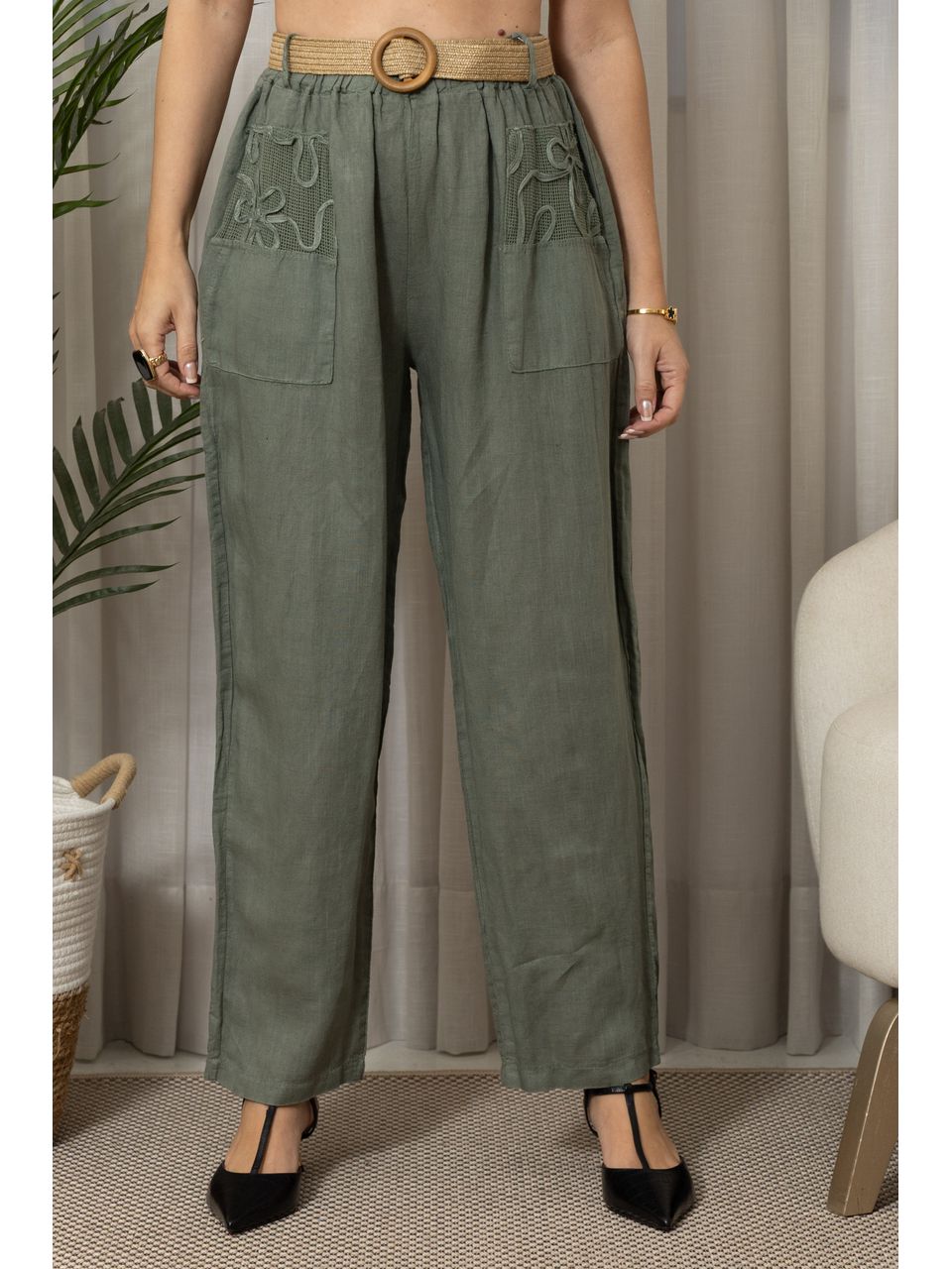 CALÇA ELIANE CJ MILITAR