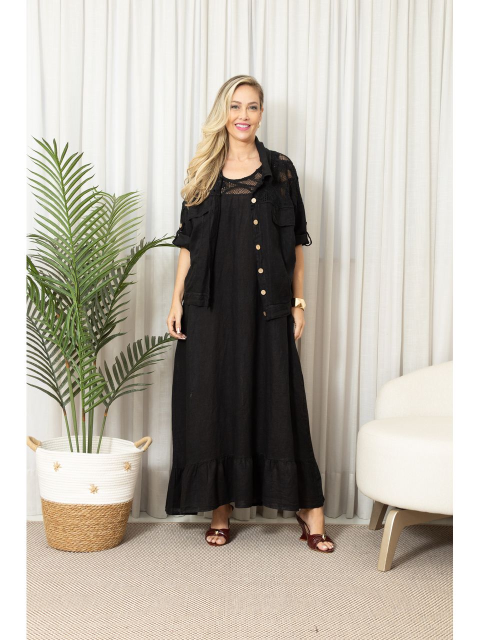 VESTIDO NATALY CJ PRETO