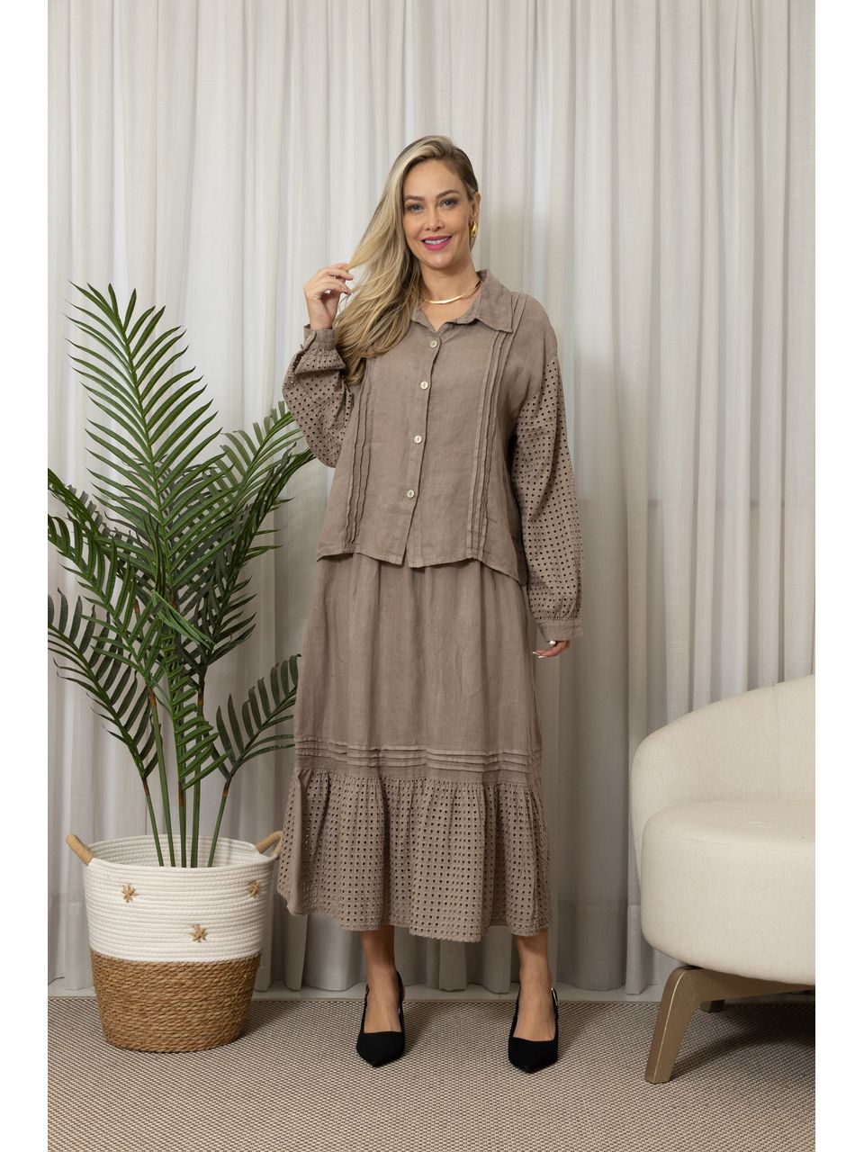 CAMISA TAISA CJ FENDI