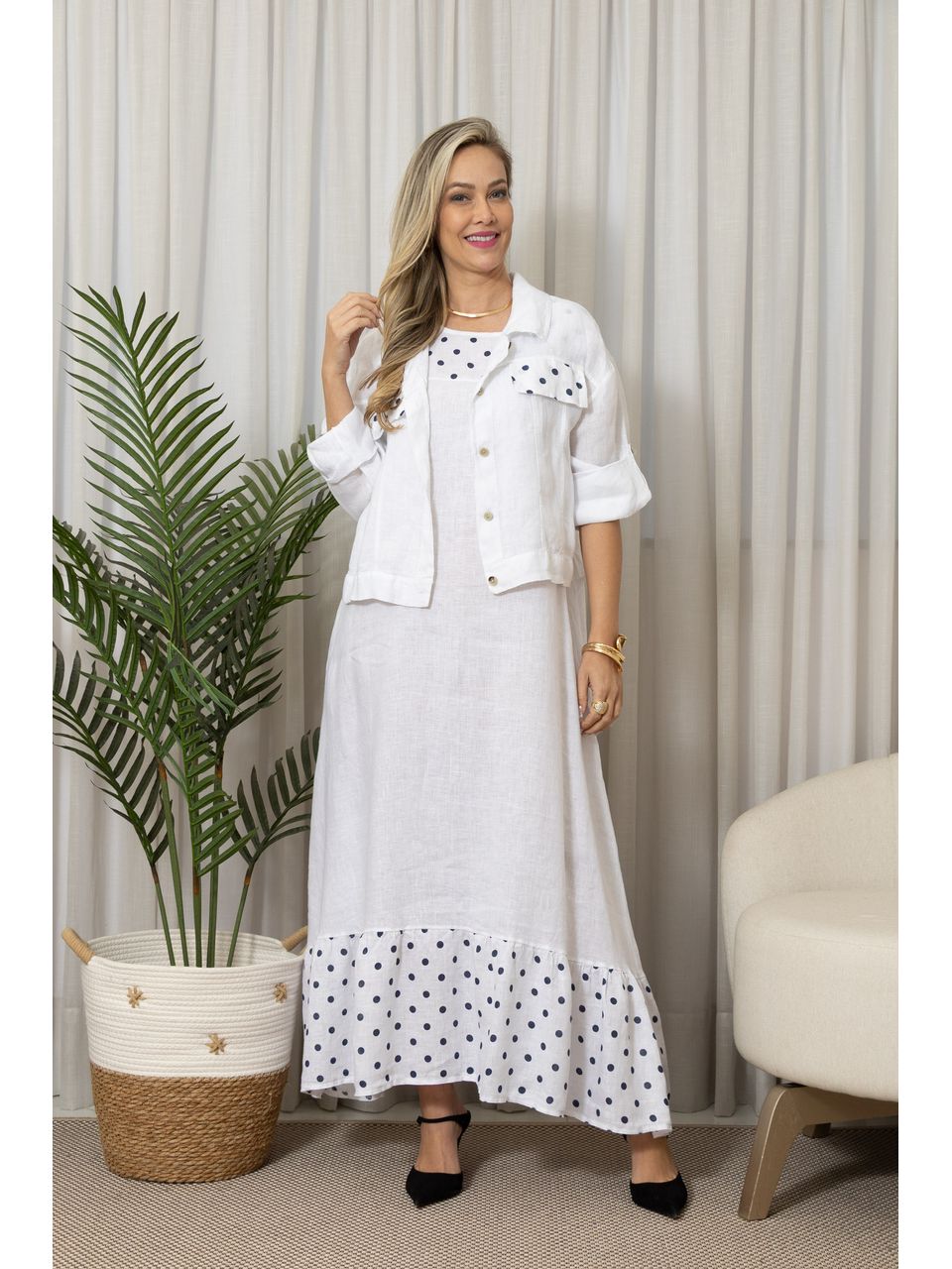 VESTIDO TAMIRES BRANCO