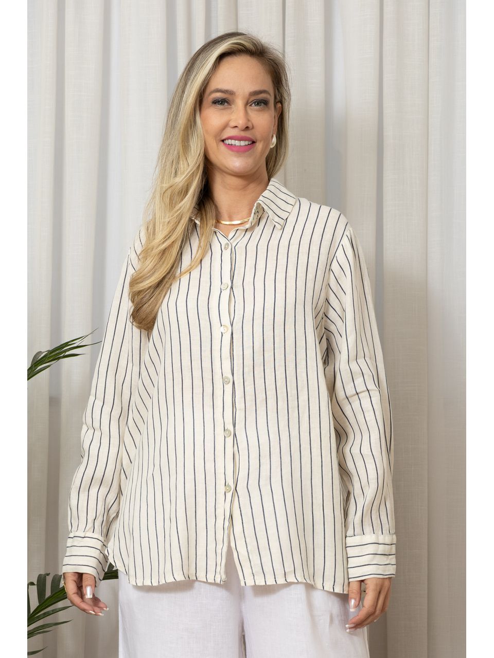 CAMISA OLIMPIA OFF MARINHO