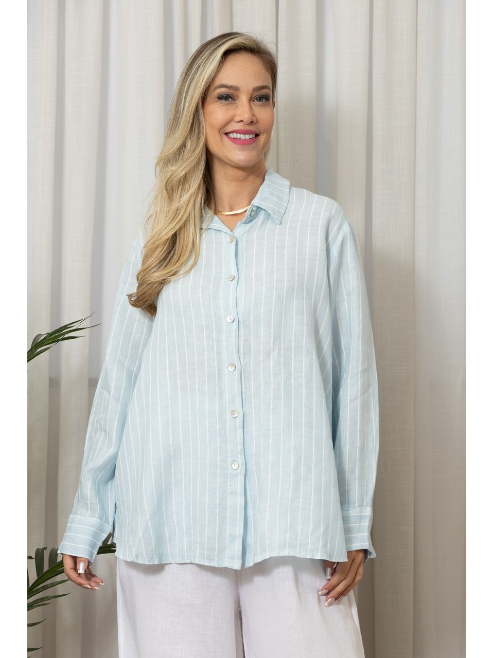 CAMISA OLIMPIA AZUL BEBE