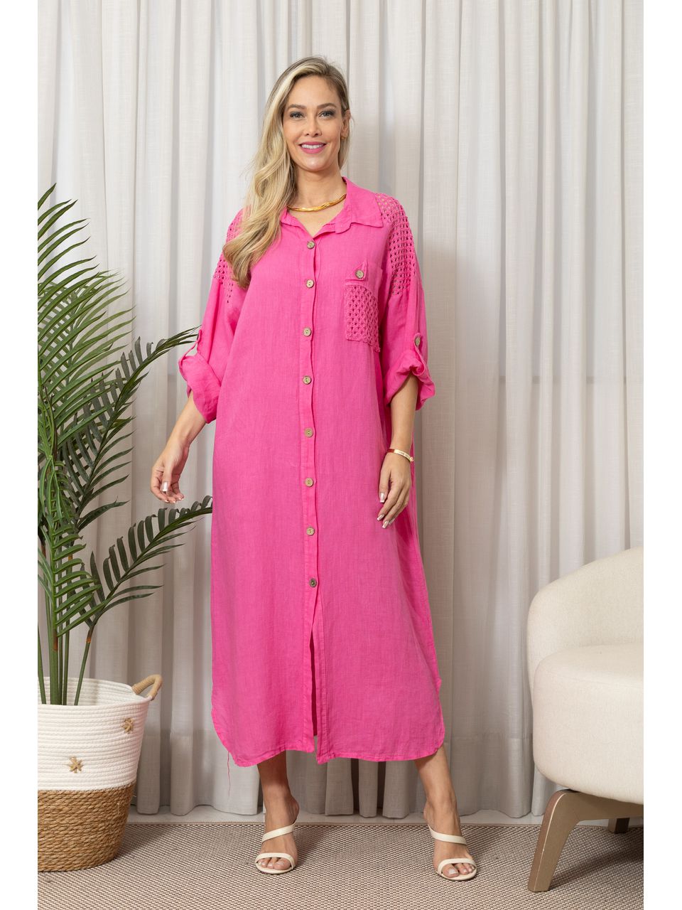 CHEMISE RITA PINK