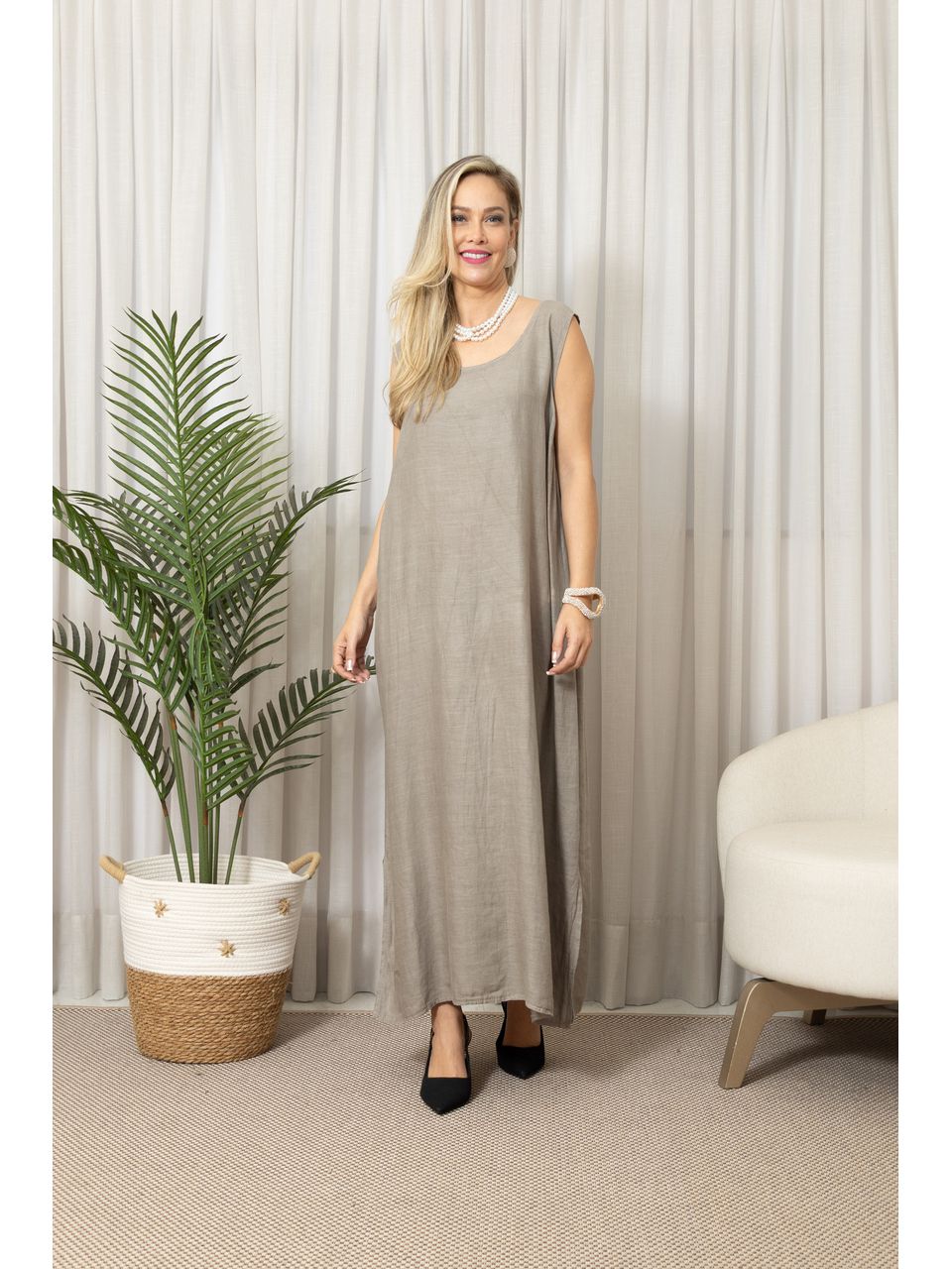 VESTIDO LA LUNA FENDI