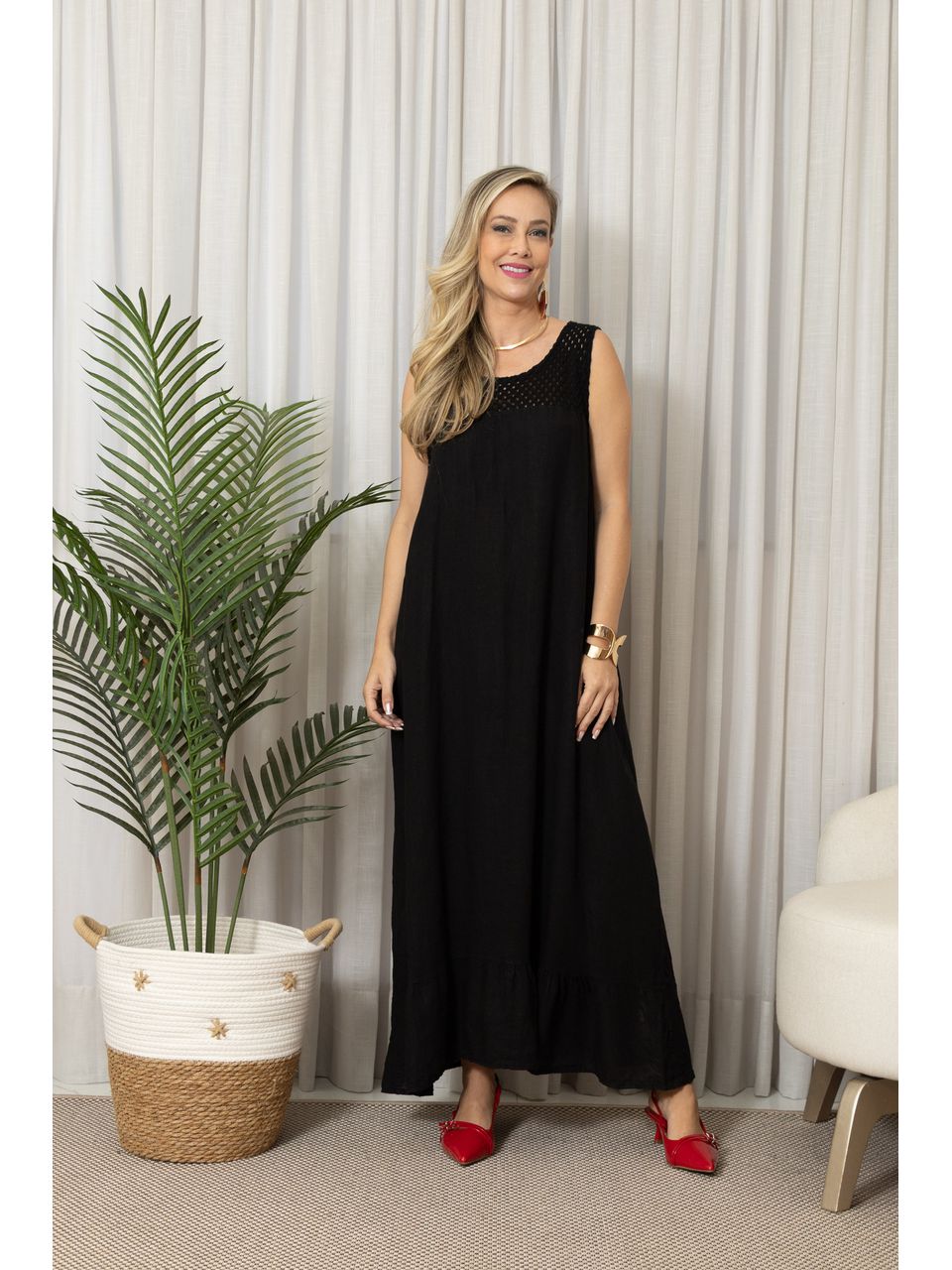 VESTIDO ROSARIA CJ PRETO