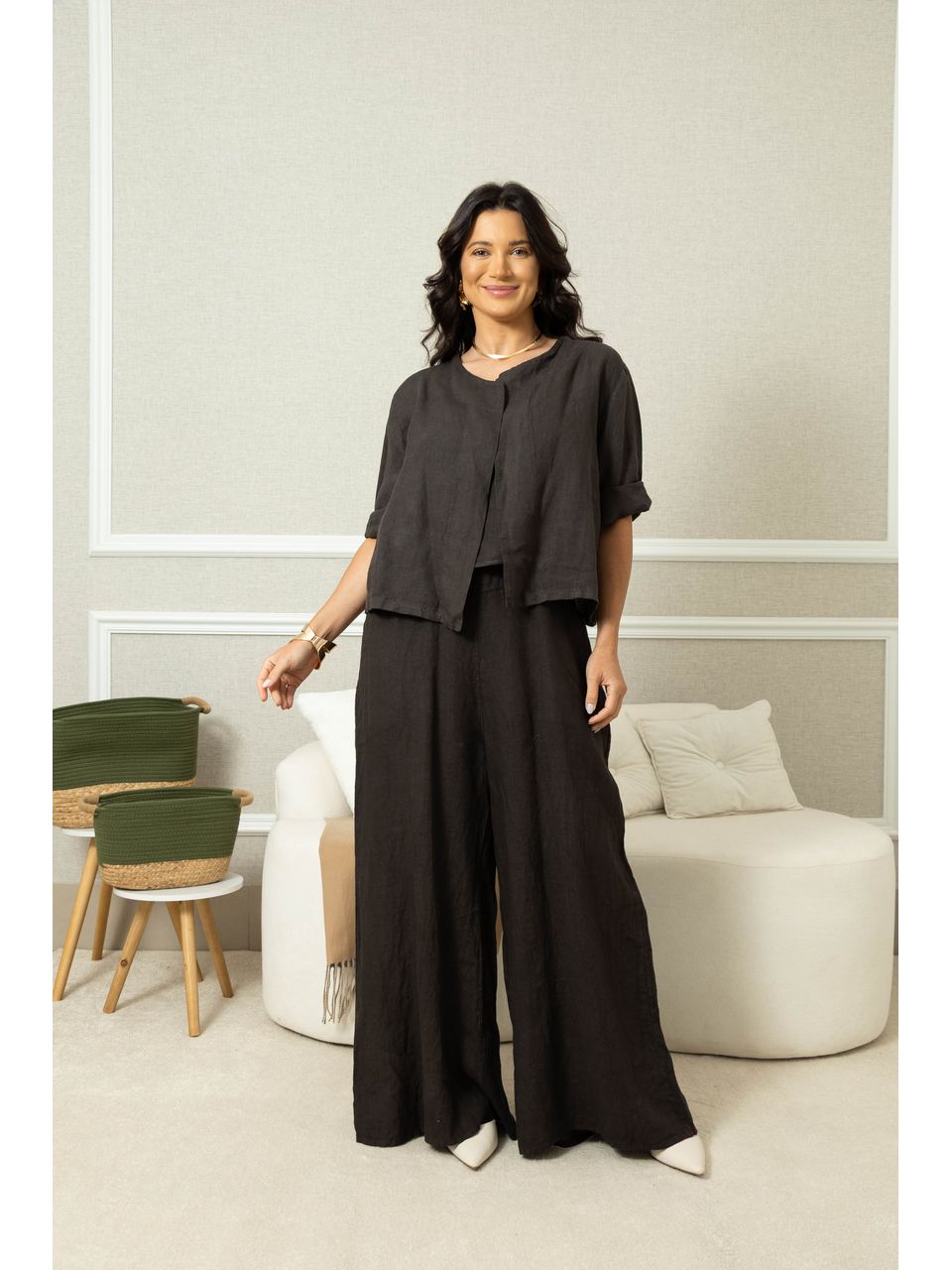 CASAQUETO ENCANTO CJ CHOCOLATE