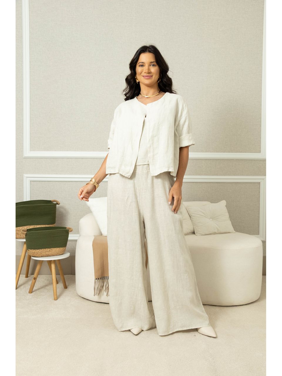 CASAQUETO ENCANTO CJ BEGE