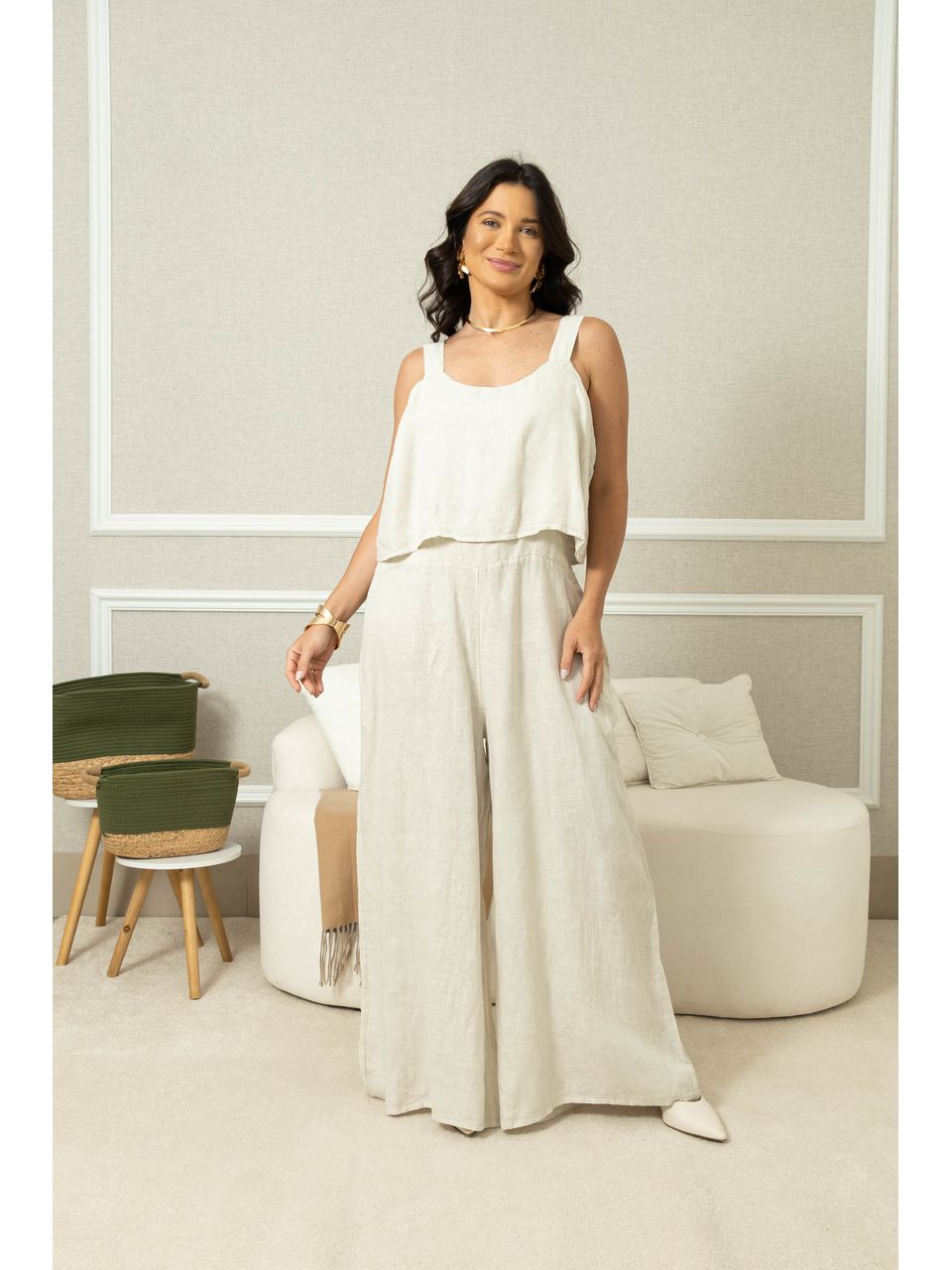 MACACÃO ENCANTO CJ BEGE