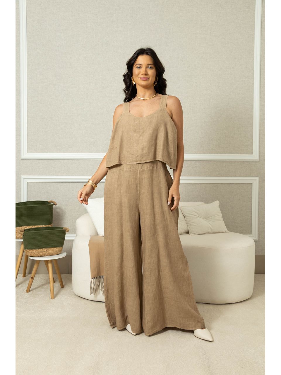 MACACÃO ENCANTO CJ CARAMELO