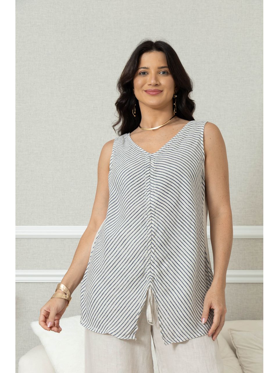 Regata Alma Linho BEGE