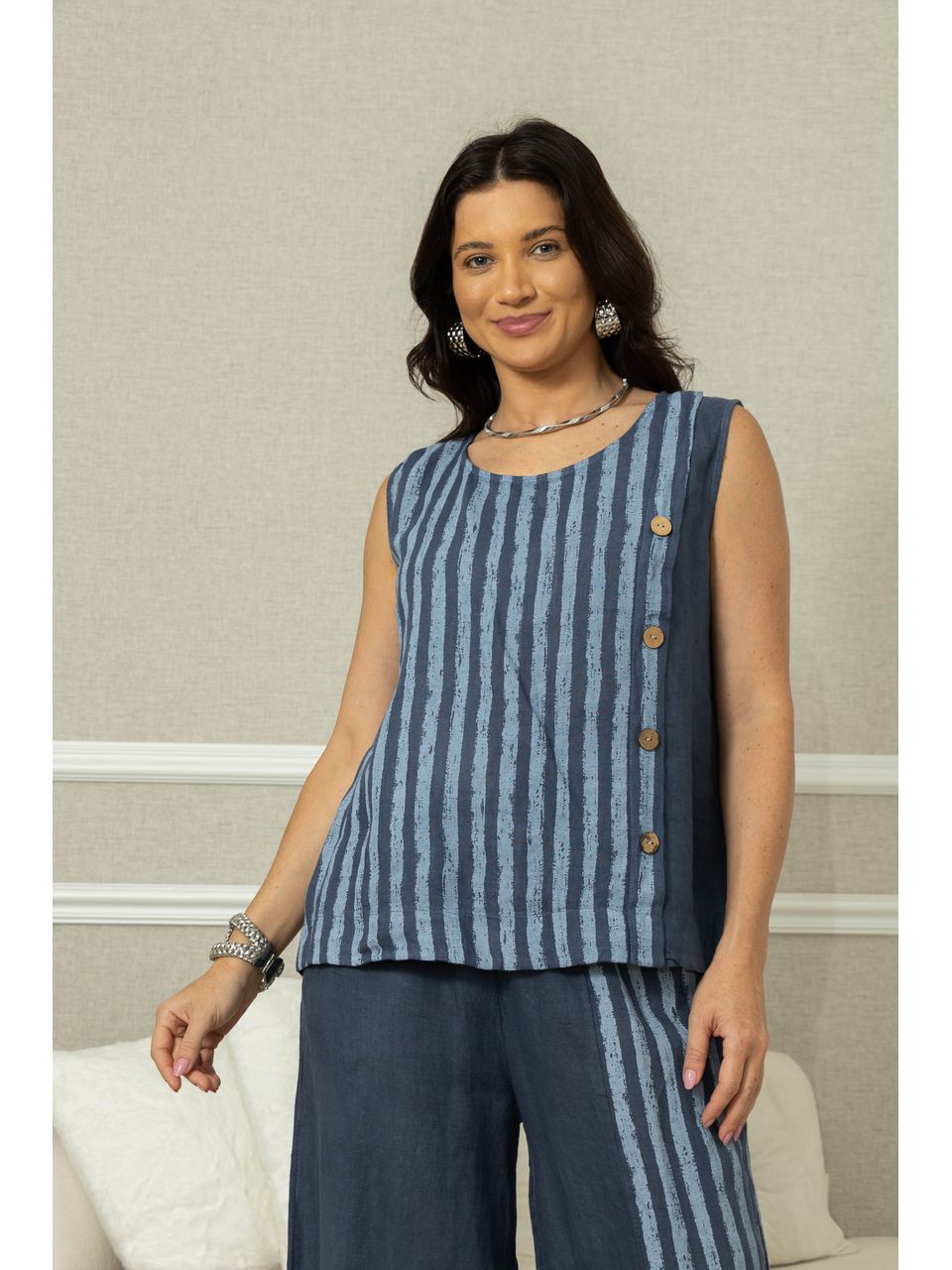 Regata Amalia Linho CJ JEANS