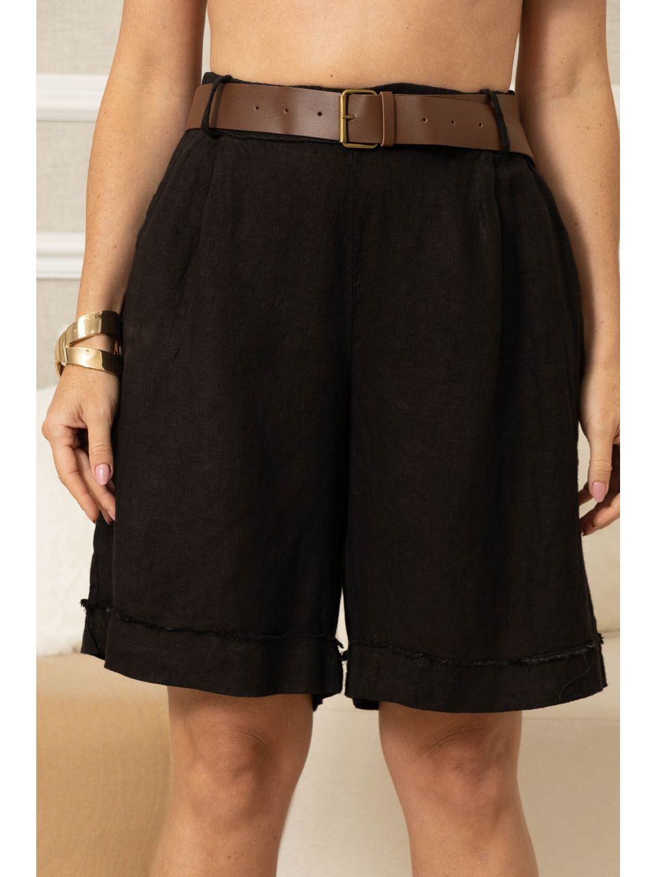 SHORTS MILENA PRETO