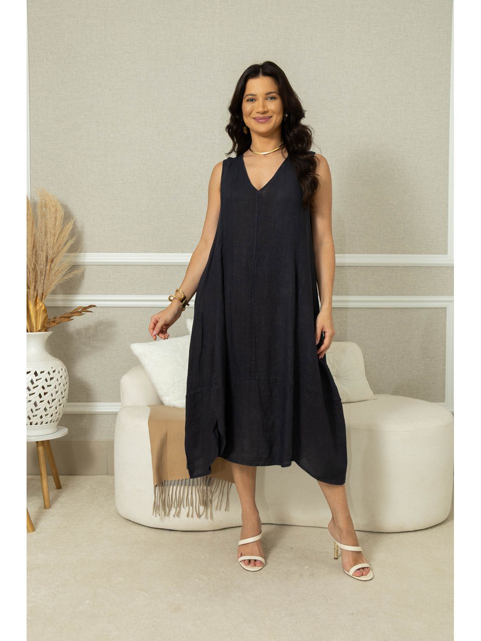 VESTIDO OPHELIA MARINHO