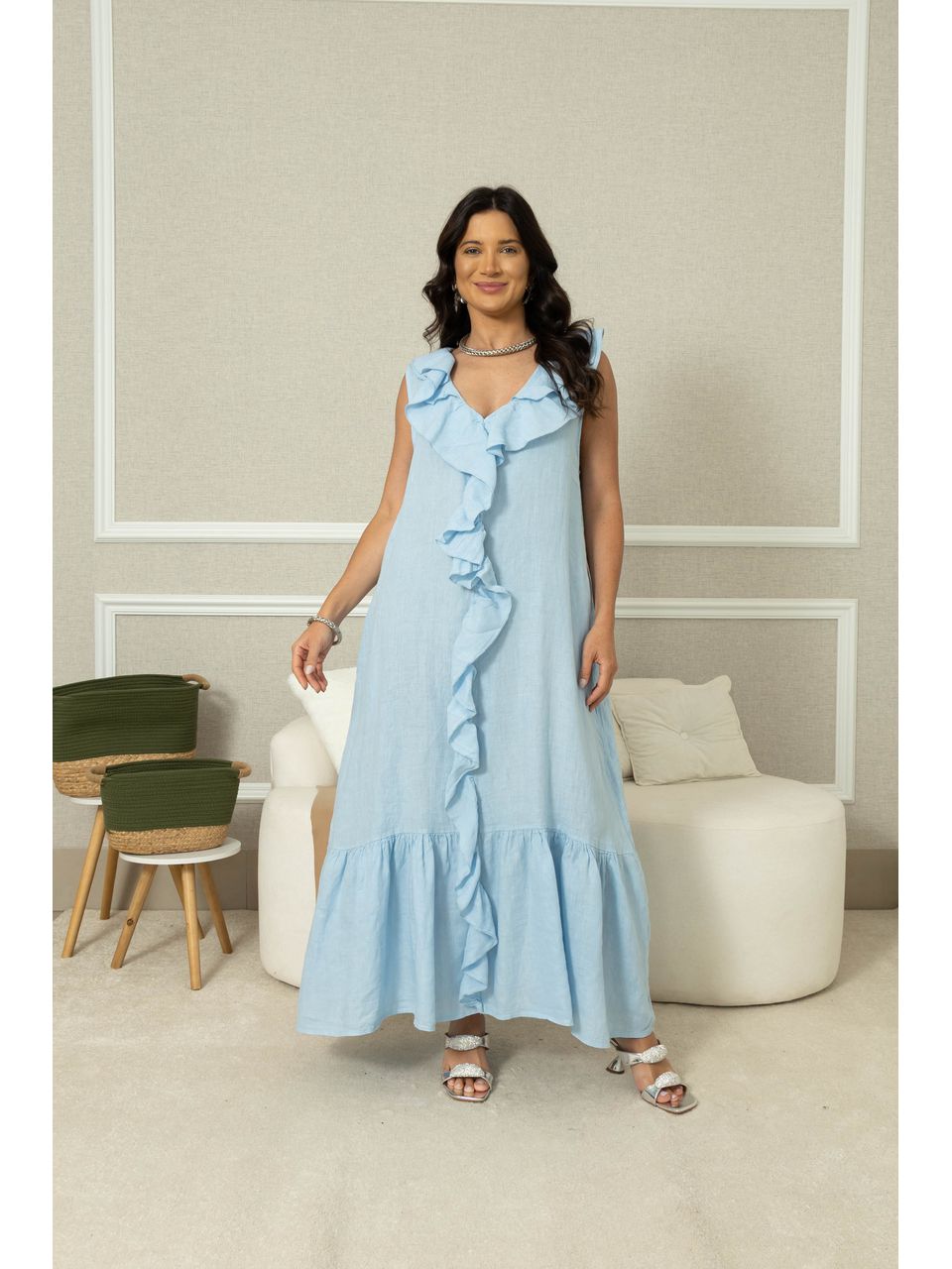 VESTIDO ZANI AZUL BEBE